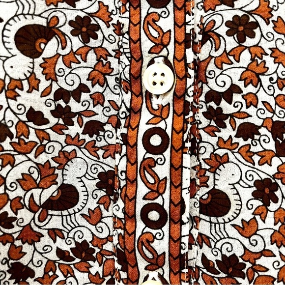 KORS MICHAEL KORS Vintage Red Label printed Long Sleeve button-up shirt - Picture 6 of 14